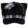 Punk Berets Kitten Ear Unisex Headwear Accessory for Women Men Cabbie Hat for Halloween Cosplay Party Outfit
