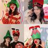 Santa Legs Christmas Tree Hat - Festive Headwear & Photo Prop for Men and Women