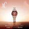 [CITIZEN] xC EE1004-73W Women's Watch (Eco-Drive Radio Watch/Water Resistant/Sun & Moon) daichi collection Titanium Lightweight Gradation