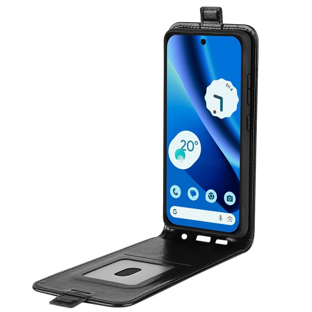 For Google Pixel 10a Case with Card Slots Vertical Flip Leather Phone Cover