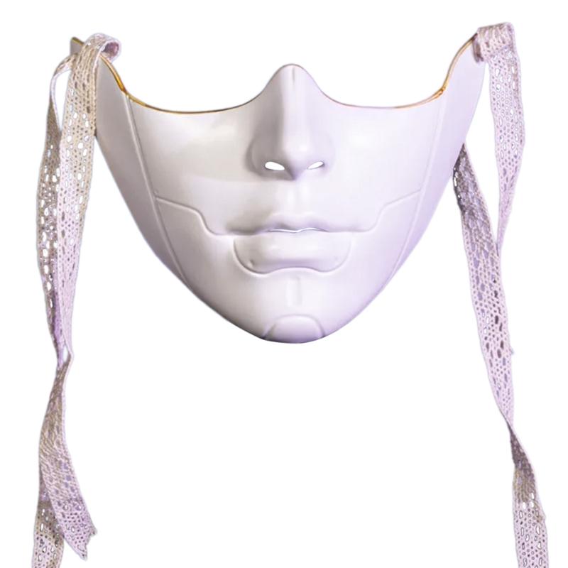 Masque de bal masqué demi-visage pour femmes hommes cosplay, Halloween eyemask décoration de costume masque pour les yeux masque pour la bouche
