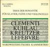 LP Record NORDWESTDEUTSCHES KAMMERTRIO Trios Der Romantik Fr Klavier Fl SM92108 Da Camera Magna 1970 Germany Classical Used