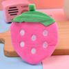 Cute Plush Fruit Watermelon Coin Purse Coin Pocket Red Envelope Headset Data Cable Storage Bag