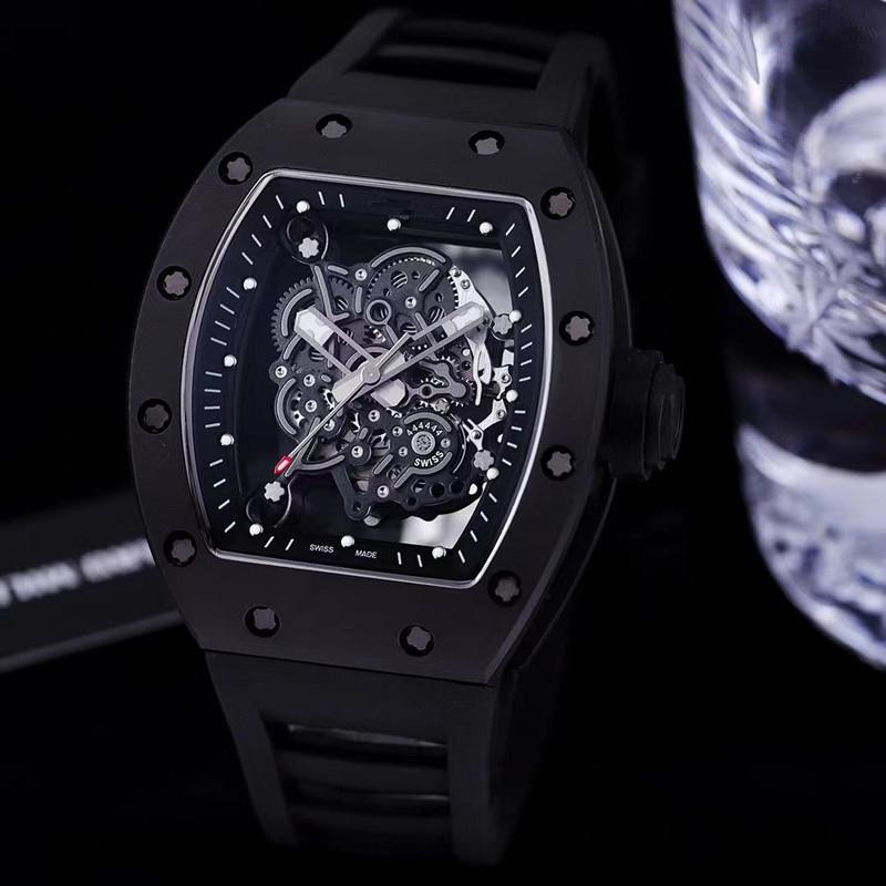 Wangr Unisex Transparent Hollow-out Wristwatch