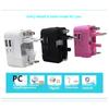 Factory Direct Sale Bison202 Dual USB 2.1A Universal Socket Adapter Global Universal Conversion Plug