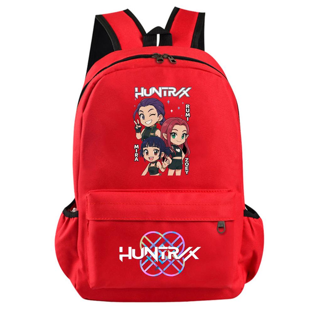 Anime Cartoon Kpop Demon Hunters Printed Backpack for Teenager Student Girl Boy Bookbag Schoolbag Women Large Capacity Travel Bag Kid Gift Rucksak