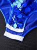 Kids Girls Dance Performance Costume Sleeveless Side Invisible Zipper Back Mesh Patchwork Feather Glittery Sequin Leotard