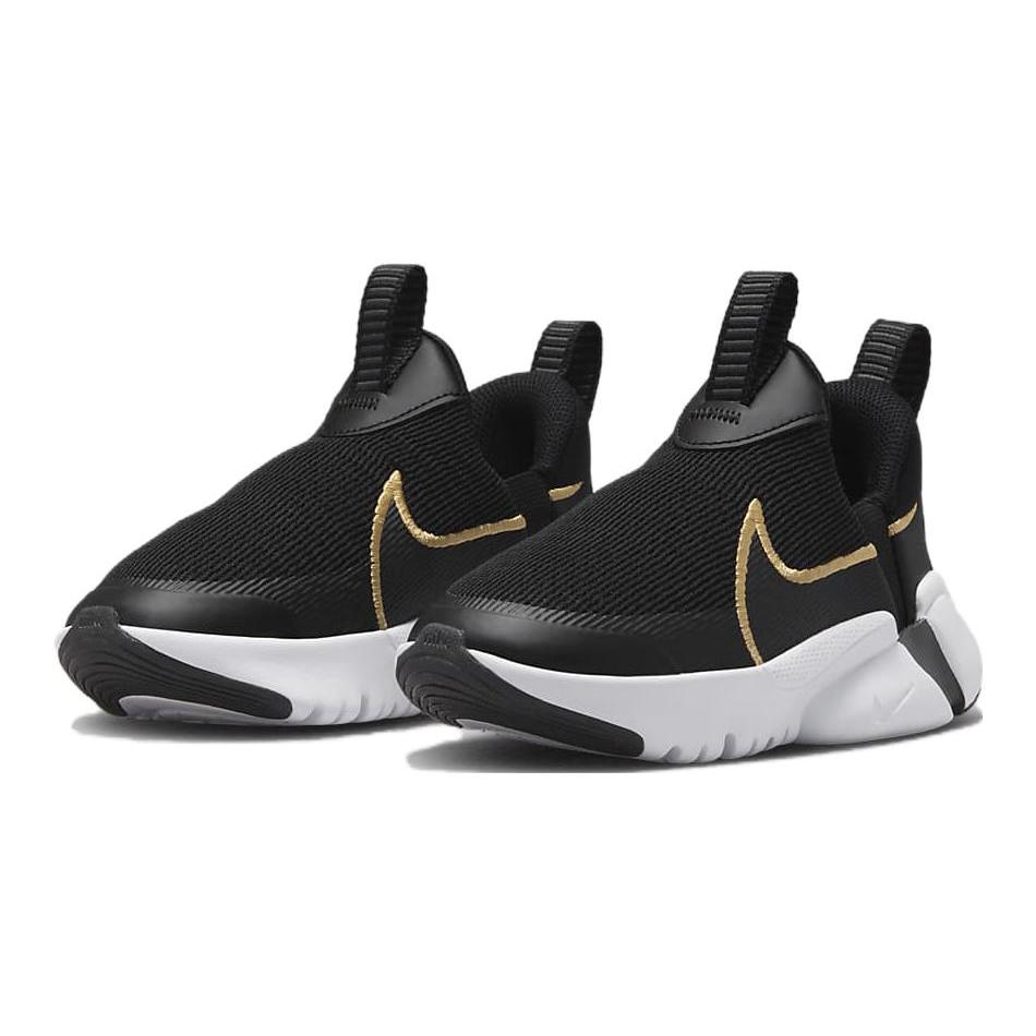 New Nike Flex Plus 2 PS 'Black Metallic Gold' DV9000-002