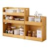 Large Capacity Desktop Storage Rack Stackable Countertop Rack New Dining Table Rack  Desktop Use