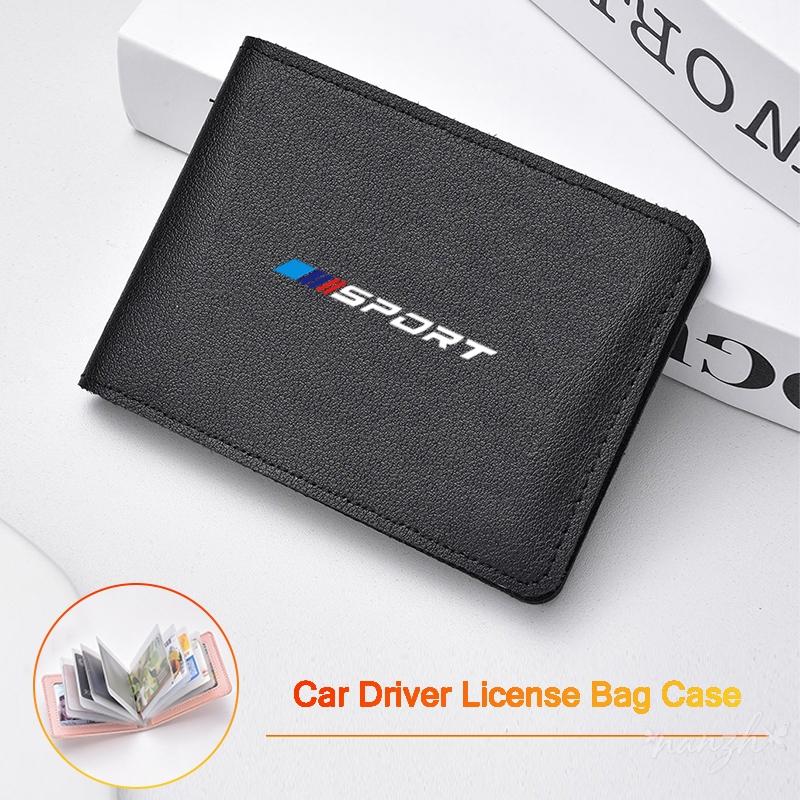 Car Logo Coin Purse Wallet Credit ID Card Bag Leather Coin Purse For BMW 1 3 5 Series G30 G20 F30 F10 E60 X1 X3 E70 F15 F48a ya2