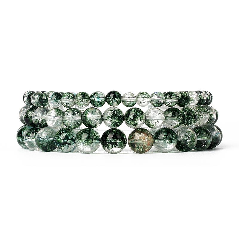 6/8/10mm Perlen Yoga Armband Herren Naturstein Armbänder Für Frauen Labradorit Achat Quarz Heilung Reiki Chakra Armreifen Schmuck