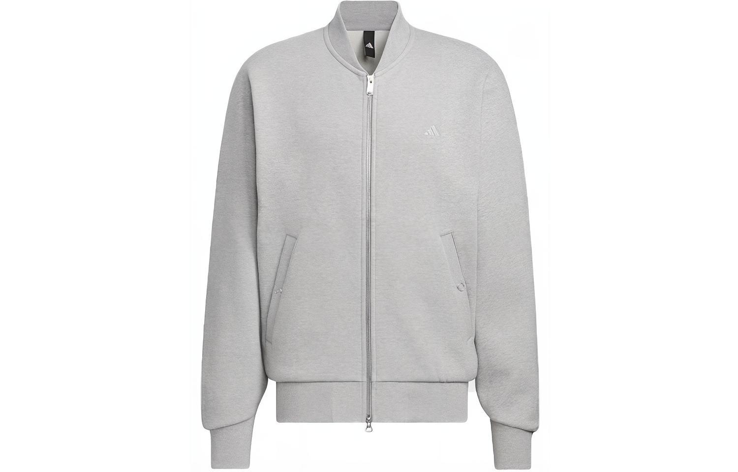 Adidas BOMBER Jackets  Coats Men s Medium Heather Gray IX6819 A/M-L