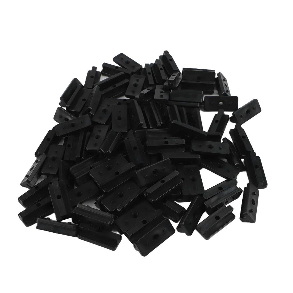 Heavy Duty and Reliable 100pcs T Composite Decking Clips for Outdoor Floor