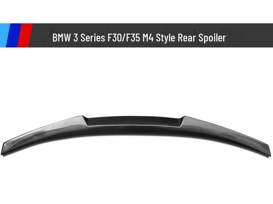 M4 Style Carbon Fiber Rear Wing for F30/F35 3 Series 320/328lim