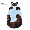 Plush Sleeping Sack Cat Envelope Bag, Winter Slumber Bag for Men Women, Lightweight Animal Nap Mat Home Travel Traveling