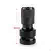Telescopic Bit Holder Secure Locking 1/2 Inch to 1/4 Adapter Knurled Grip Socket