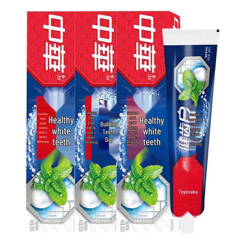 

Zhonghua Whitening Fluoride Toothpaste - Fresh Mint (200g x 3)