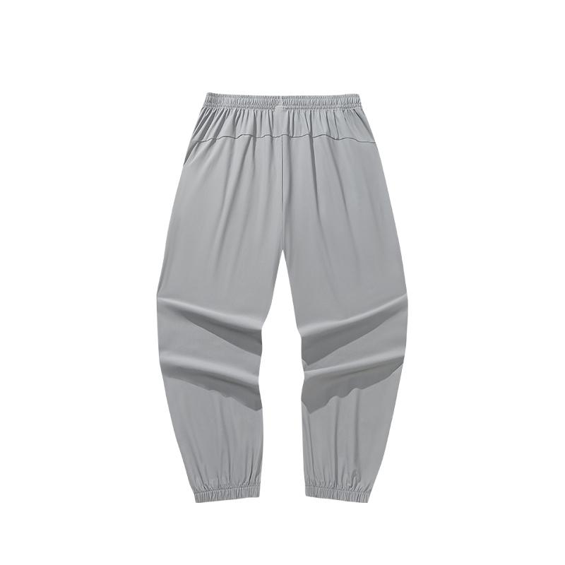 Anta Mens Training Nine-Point Pants Summer 2026 Knitted Sports Pants Men bottoms Night-Blue-Gray 952628303-1