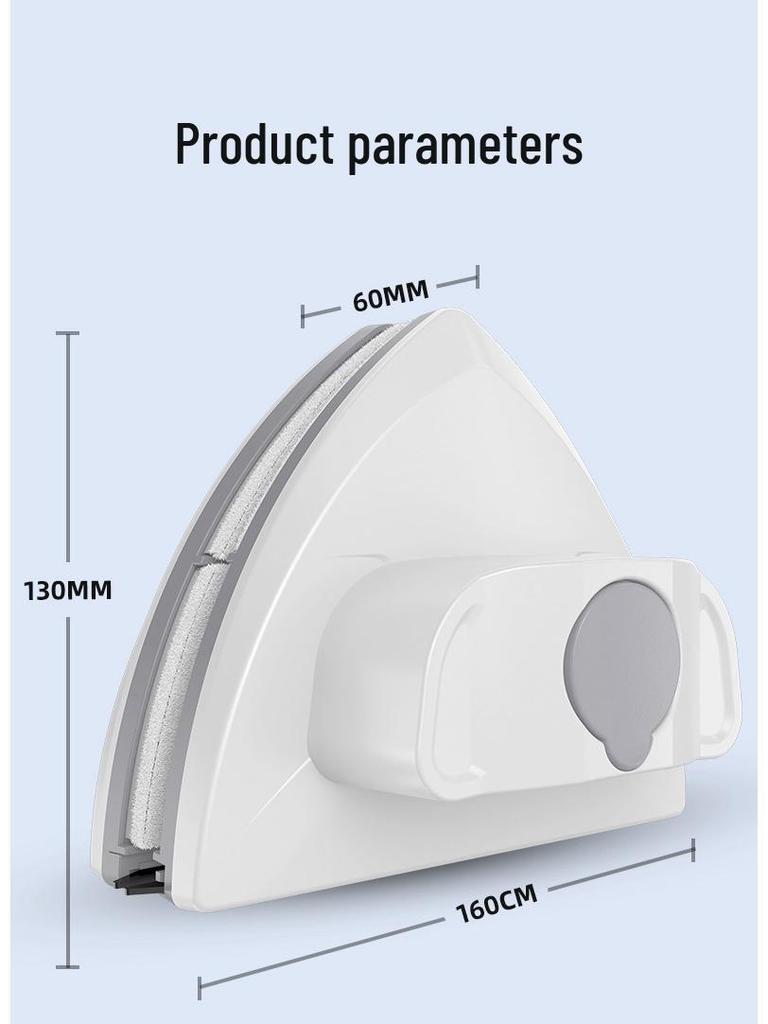 Double-Sided Water-Holding Glass Wiper for High-Rise Windows - Professional Home Cleaning Tool