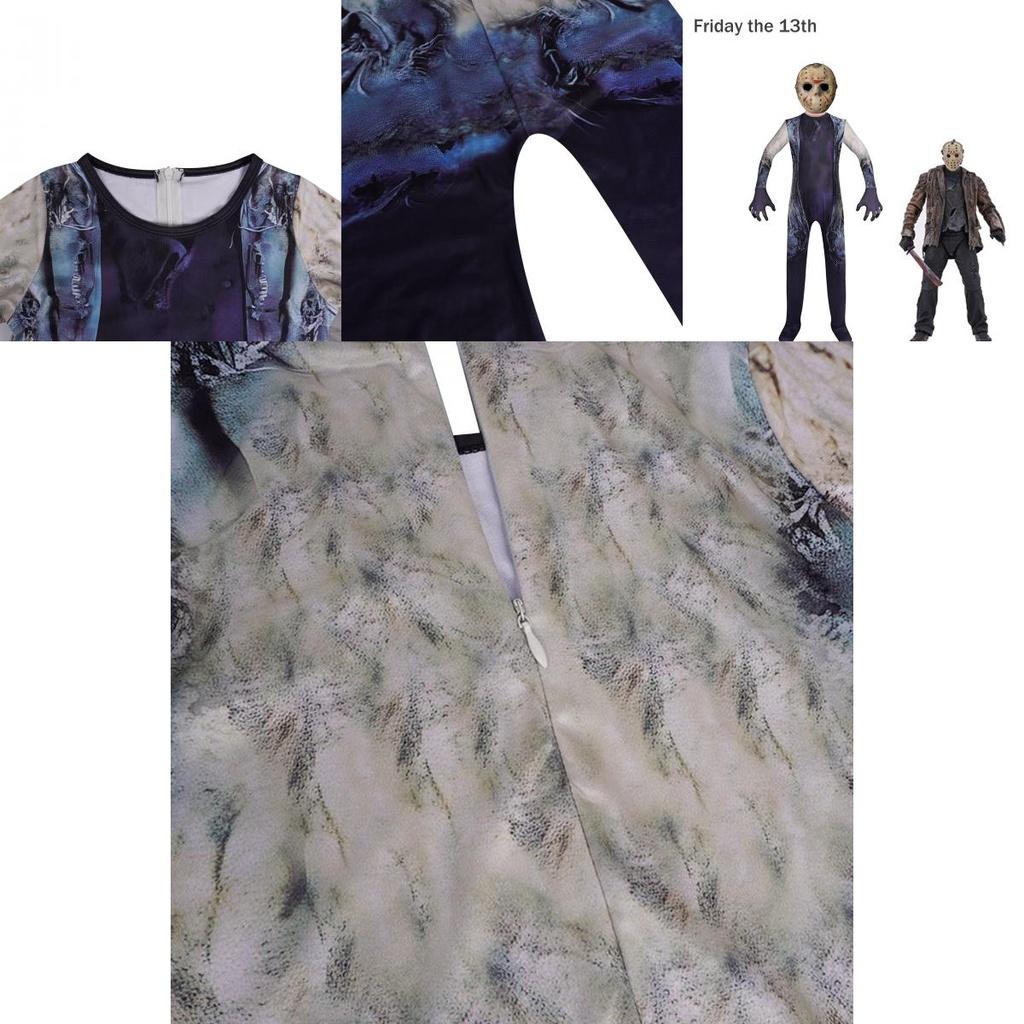 Jason Voorhees Halloween Costume Set For Kids Perfect For Cosplay Parties And More!