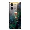 Xiaomi Redmi 15C 4G Kılıfı İçin Cam Arka Kapak 15 C Kılıf Sert Temperli Cam Kılıf Redmi 15C Telefon Kılıfı İçin Redmi15C Yumuşak Tampon