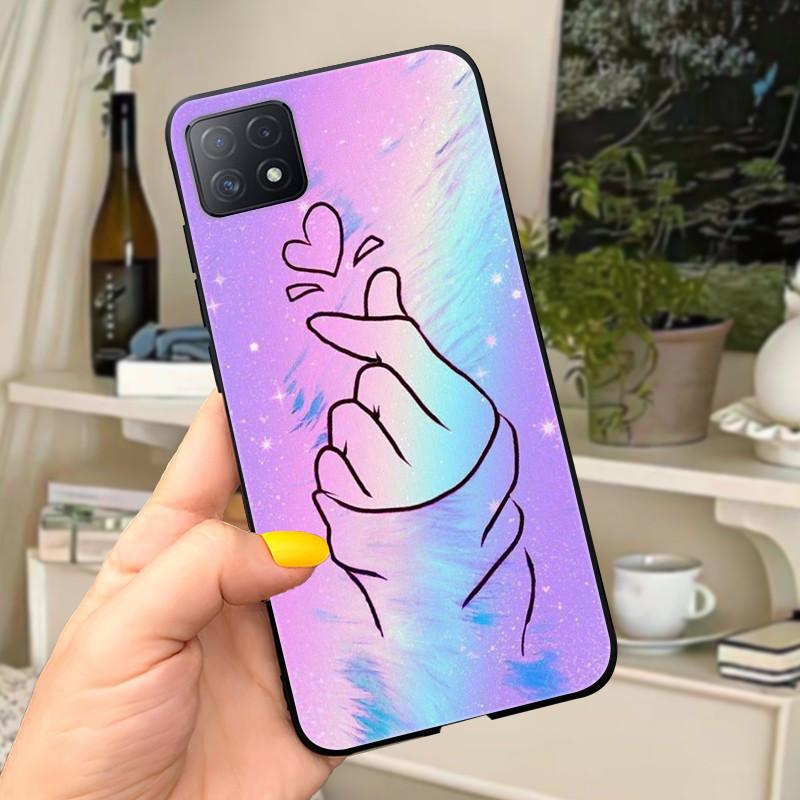 For Oppo A73 5G Case Soft TPU Silicone Back Cover Phone Case for Oppo A73 CPH2161 Case for OPPOA73 A 73 5G Coque Fundas Protect