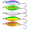 Micro Lure Bait Melon Seed Sequin Set3.6CM 2.5GSingle Hook High Reflective Fake Bait for Catching All Kinds of Fish, Including M