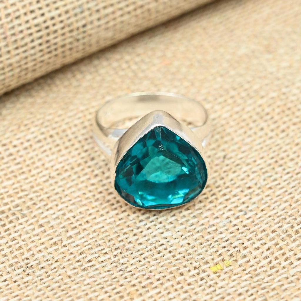 Купить Аква-апатит, драгоценный камень, твердое ювелирное изделие ...