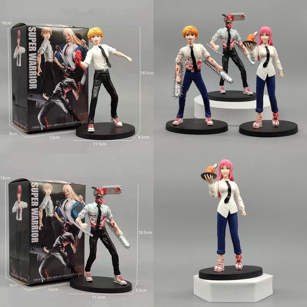 Chainsaw Man Figure Model Doll Toy Xmas Kids Gift Denji Power Pochita Makima