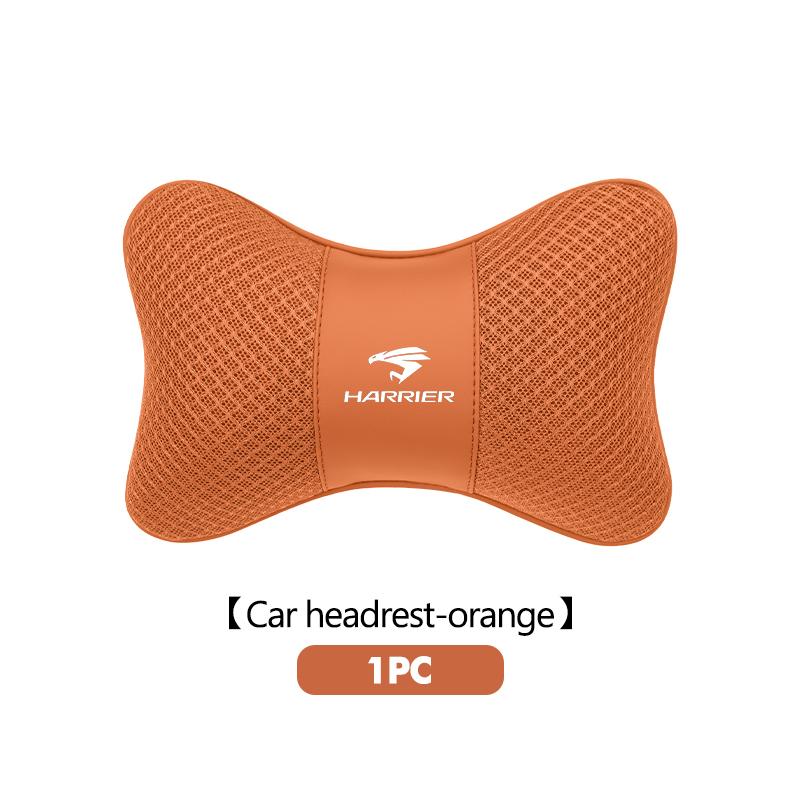 AACT1 Car Headrest Lumbar Support Kit Seat Cushion Neck Pillow Interior For Toyota Harrier 30 60 80 XU30 XU60 XU80 2022 2023