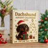Cute Dog Christmas Countdown Calendar Unbox Festive Joys With Adorable Dachshunds For Winter Display