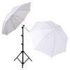 Metal Handle Lighting Umbrella Diffuser White Soft Photography Light Reflector Photo Studio