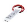 Mini 12V 24V LED Light Dimming 3 Keys Controller 4pin LEDs RGB Dimmer Connector for 2835 5050 LED Light Strip