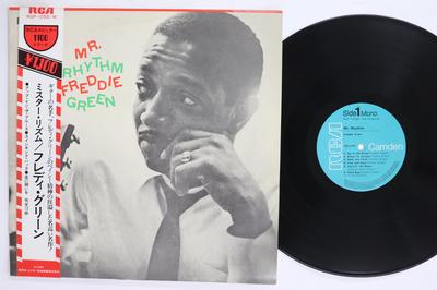 LP Record FREDDIE GREEN  Mr Rhythm RGP1055 RCA 1973 Japan Obi Jazz Used