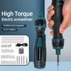 Portable 3.6V Electric Screwdriver Wireless 6 Torque Power Tool Screwdriver Precision with Flashlight Screw Driver Bits