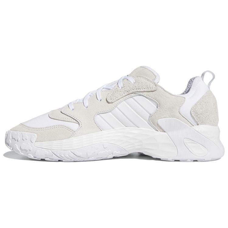 Adidas Originals Streetball Low Non-Slip Low-Top Basketball Shoes Unisex Sneakers White Light-Brown FW1217