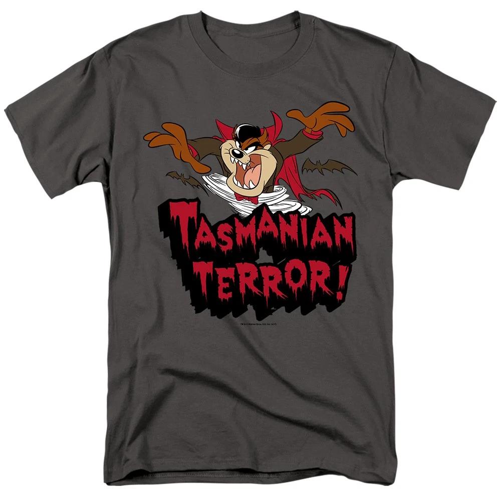 Looney Tunes - Taz Terror -  Unisex Short Sleeve Children s T-shirt - Gray 130