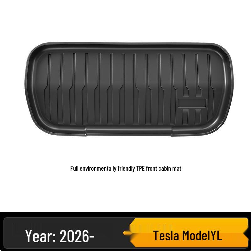 Durable Waterproof TPE Floor Mats for 2025 Tesla Model Y