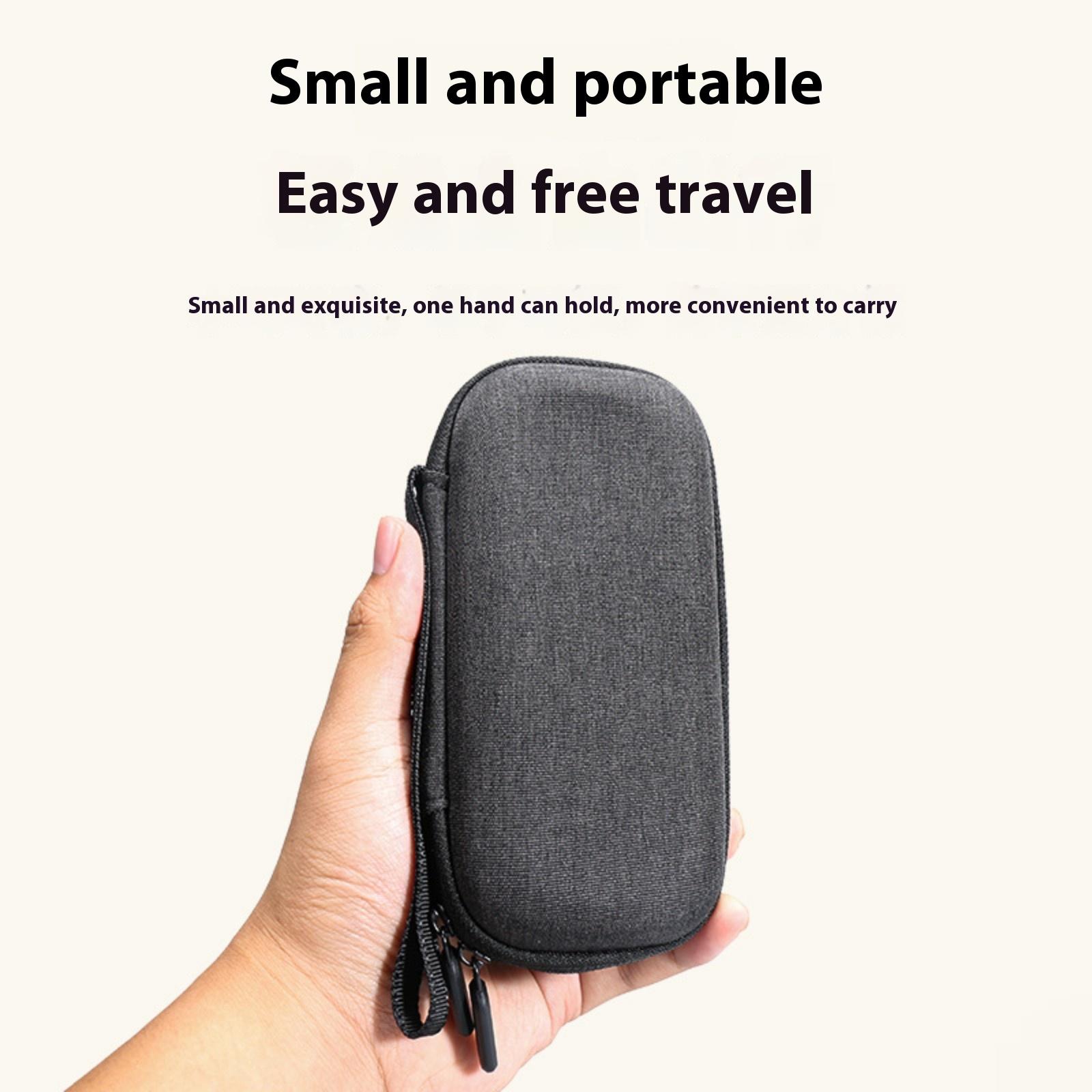 

Lightweight Dustproof Camera Hard Carrying Case Exterior Soft Flannel Lining For X5/X4 Action Camera Accessories 1