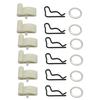 Premium-12Pcs Recoil Starter Pawl For Stihl 021 023 025 MS210 MS230 MS250 Chainsaw Replacement Spare Parts