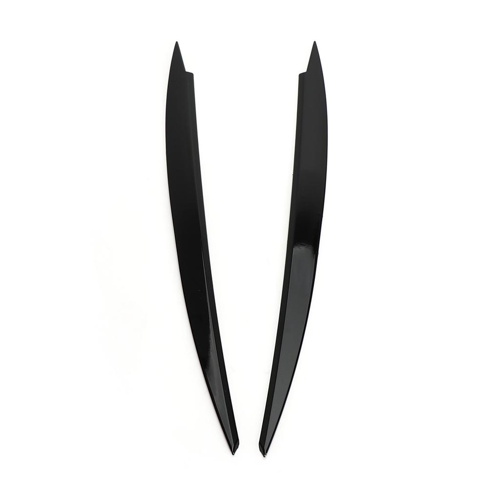 Frontscheinwerfer Augenlid Augenbrauen Abdeckung Zierleiste Schwarz Für VW Golf MK7 Golf R GTI GTD