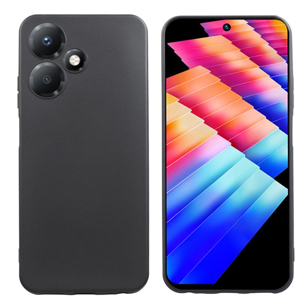 

Матовый чехол для телефона Infinix Hot 30 Play, устойчивый к царапинам, ТПУ задняя крышка для мобильного телефона Black