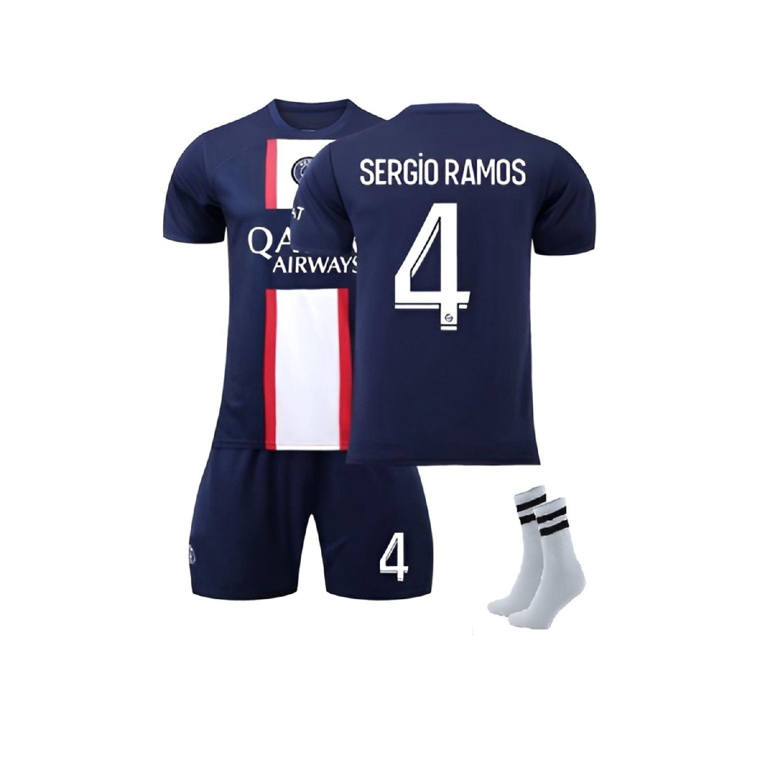 

Комплект из 3 футбольных майок сезона 23/24 Серхио Рамоса ПСЖ