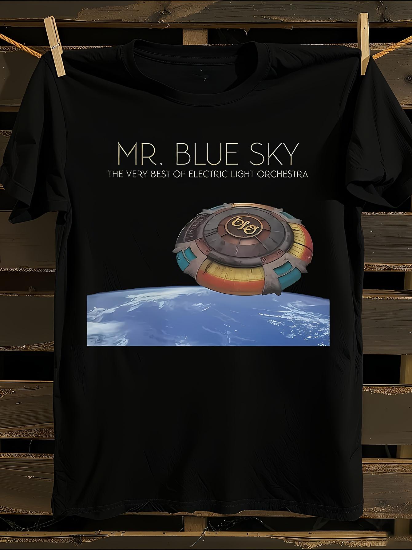 Electric Light Orchestra ELO Mr. Blue Sky Album Cover Tshirt XXXL