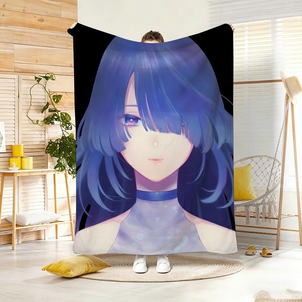Anime B-BoysS AbyssS Throw Lightweight 240g Flannel Blanket Soft Skin-friendly for Summer Cooling