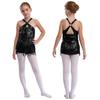 Dětské Dívky Latinské tance Cha-Cha Performance Kostým Třpytivé Flitry Střapec Atletické Aktivní oblečení Trikot Taneční oblečení s třásněmi