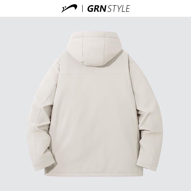 Guirenniao Unisex Winter Hooded Padded Jacket