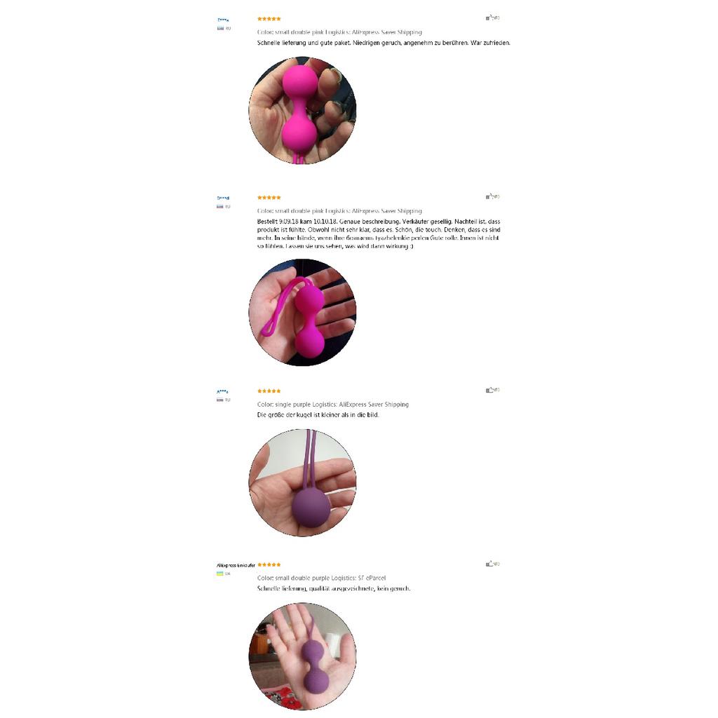 1 Set Safe Silicone Kegel Balls Vaginal Ball Geisha Ball Vaginal Tighten Exercise Machine Beads Sex Toys for Women Ben Wa