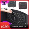 Car Sticker 2025 New Tesla Car Rear Seat Anti Kicking Pads Half Pack Mat For Tesla Model 3 S X Y 2020 2021 2023 Style Roadster I