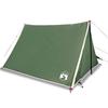 2 Person Camping Tent Green Waterproof
